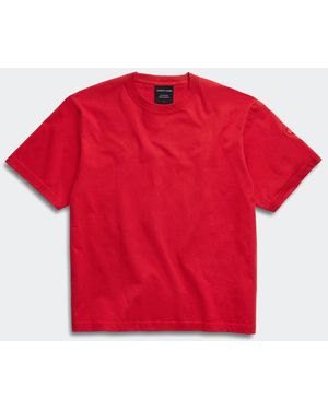 Canada Goose Novo T-Shirt Tonal Disc - Red