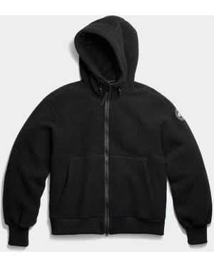 Canada Goose Hooded Zip Jacket - Black