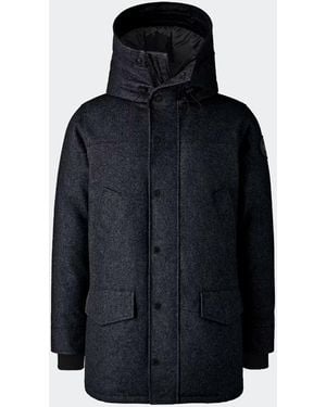 Canada Goose Langford Parka Wool - Blue