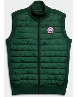 Canada Goose Hybridge Knit Vest - Green