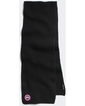 Canada Goose Sciarpa Costine Mix Cashmere - Nero