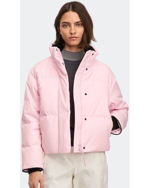 Canada Goose Grandview Cropped Jacket Tonal Disc - Pink