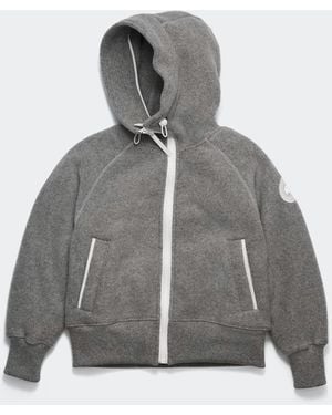 Canada Goose Chilliwack Bomber Kind Fleece Humanature - Gray