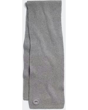 Canada Goose Sciarpa Costine Mix Cashmere - Grigio