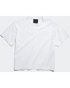 Canada Goose Roam Embroidered T-Shirt - White