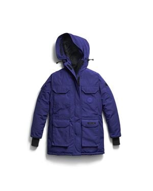 Canada Goose Expedition Parka Mit Tonal Disc - Blau
