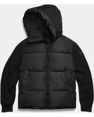 Canada Goose Veste À Capuche En Maille Hybridge Grove (Hommes, - Noir