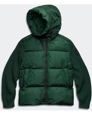Canada Goose Hybridge Grove Knit Hoodie - Green