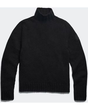Canada Goose Easton Strickpullover Mit Rollkragen (Weiblich, - Schwarz