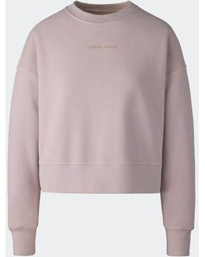 Canada Goose Lockerer Muskoka Rundhalspullover (Weiblich, - Pink