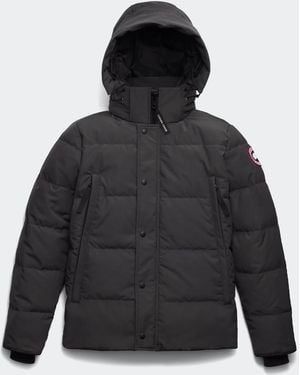 Canada Goose Wyndham Parka Label (, Coastal, Xxl) - Grey