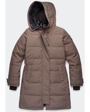 Canada Goose Shelburne Hooded Padded Parka - Brown