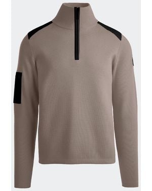 Canada Goose Stormont Â¼ Zip Jumper Label - Black