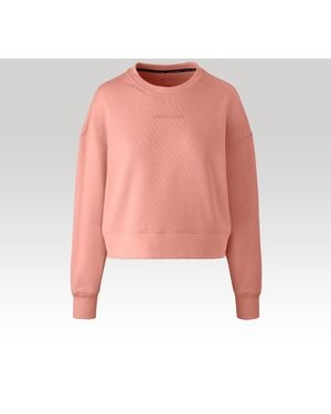 Canada Goose Muskoka Relaxed Crewneck - Pink