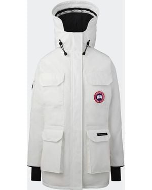 Canada Goose Expedition Parka N. Star - White
