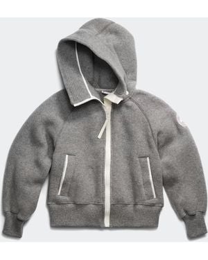Canada Goose Chilliwack Bomber Kind Fleece Label - Gray