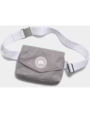 Canada Goose Mini Waistpack Performance Satin - White