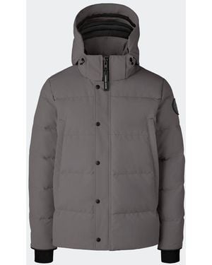 Canada Goose Wyndham Parka Mit Label (Männlich, - Grau