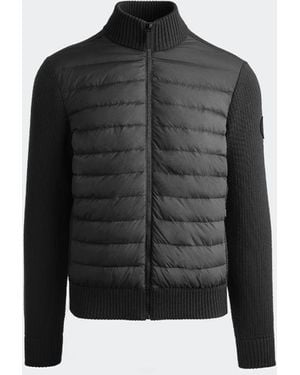 Canada Goose Hybridgeâ Knit Jacket Label - Black