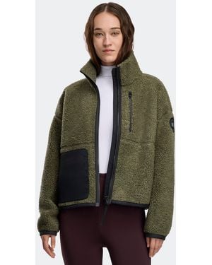 Canada Goose Simcoe Zip Up Fleece Jacket Disc - Green