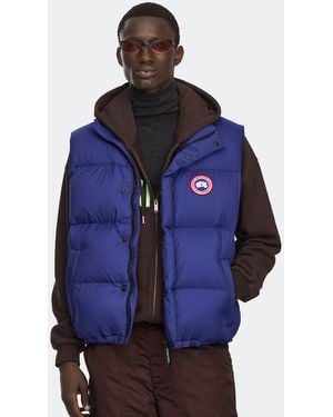 Canada Goose Giubbino Senza Maniche Imbottito Sterling - Blu