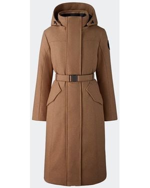 Canada Goose Bala Parka Alluraluxe Wool - Brown