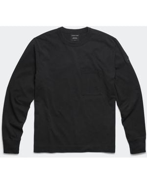 Canada Goose Gladstone Long Sleeve T-Shirt - Black