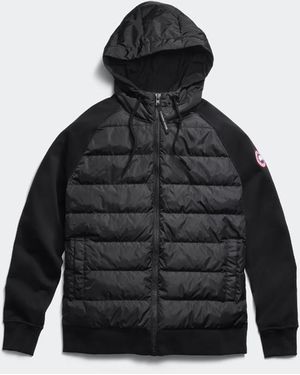 Canada Goose Hybridge® Huron Full Zip Hoody Black Label