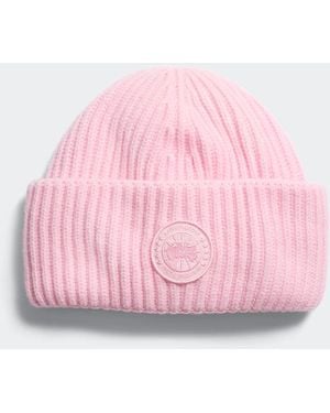 Canada Goose Toque Dop. Risv. Mix Cash. - Rosa