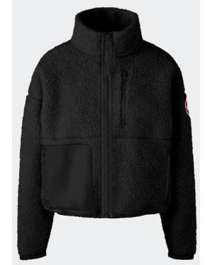 Canada Goose Simcoe Zip Up Fleece Jumper - Black