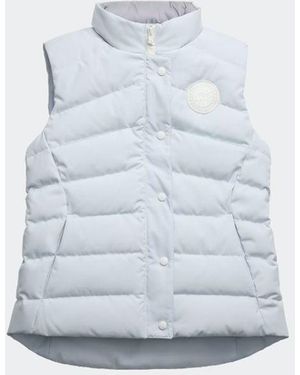Canada Goose Giubbino Senza Maniche Freestyle Label (Donna, - Blu
