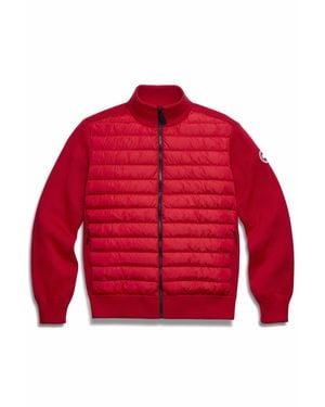 Canada Goose Hybridge Knit Jacket - Red