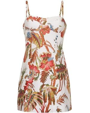 Cara Cara Claudine Mini Dress - White