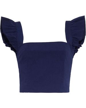 Cara Cara Hyannis Top - Blue