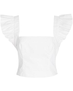 Cara Cara Hyannis Top - White