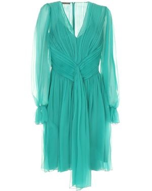 Alberta Ferretti Abito Corto - Blu