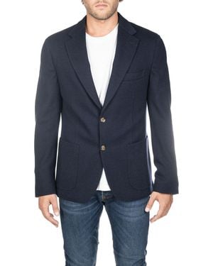 Eleventy Giacca Nera - Blu