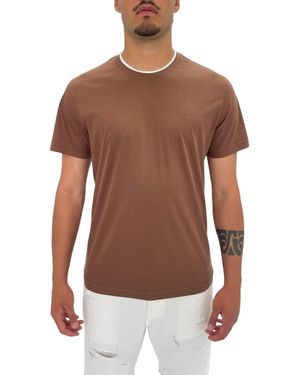 Daniele Alessandrini T-Shirt - Marrone