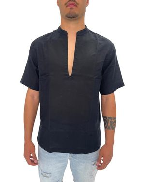 Daniele Alessandrini Camicia Nera - Blu