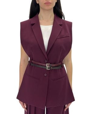 Imperial Gilet Bordeaux - Viola