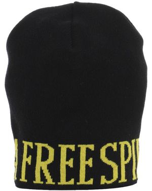 Alberta Ferretti Cappello Con Intarsio - Nero