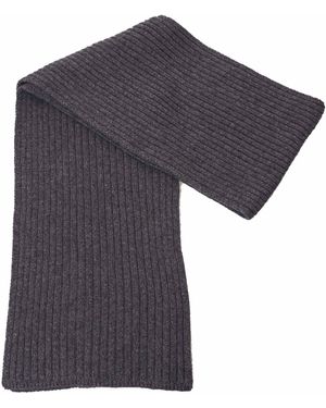 Kangra SCIARPA GRIGIO IN CASHMERE - Blu