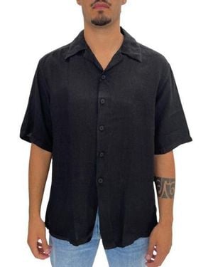 Costumein Camicia Nera - Blu