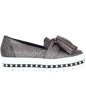Grey Mer Slip On - Bianco