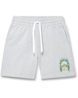 Casablanca Paris Short De Bain L'Arche De Tennis - White