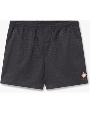 Casablanca Paris Jacquard Swim Shorts, By - Blue