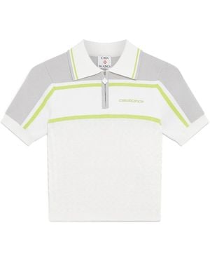 Casablanca Paris Polo Tennis - White