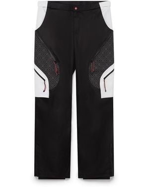 Casablanca Paris Pantalon Cargo De Ski En Duvet - Black