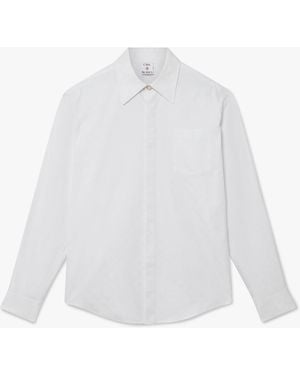Casablanca Paris Monogram Long Sleeve Shirt, By - White