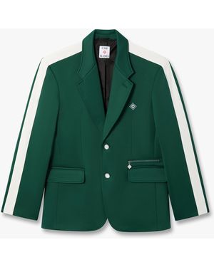 Casablanca Paris Sports Suit Jacket, By - Green